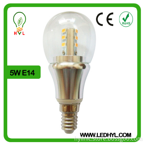 Unique design 2014 new product high quality 5w led candle